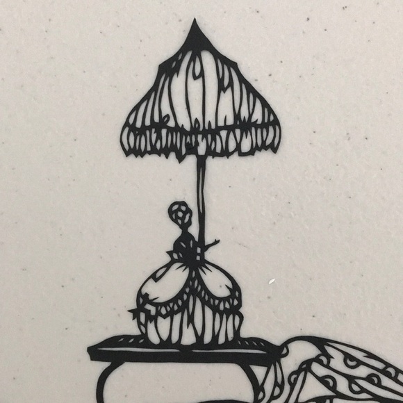 🔥ON SALE🔥Lady 💖 Handmade PaperCut Silhouette Scherenschn… - Picture 4 of 7